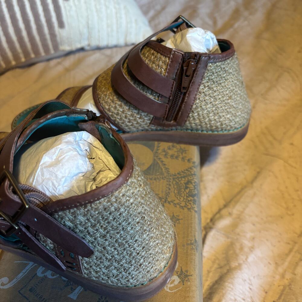 ROAN BY BED STU Harlow Double-Buckle Sandals 7.5 NWB - Picture 9 of 9